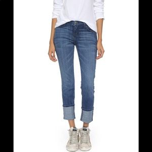 Current/Elliott The Cuffed Skinny Jeans, Armour